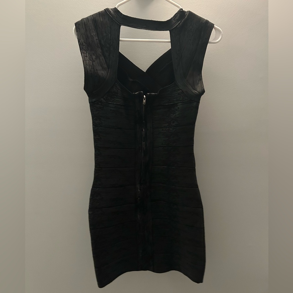 Shinestar Elegant Black Backless Dress